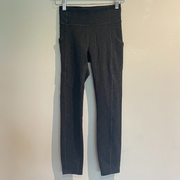 lululemon invigorate high-rise tight 25" heathered graphite grey - Picture 2 of 4